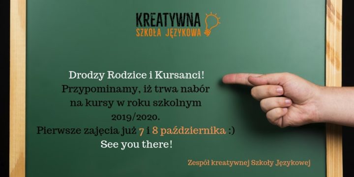 Nowy rok szkolny tuż tuż :)